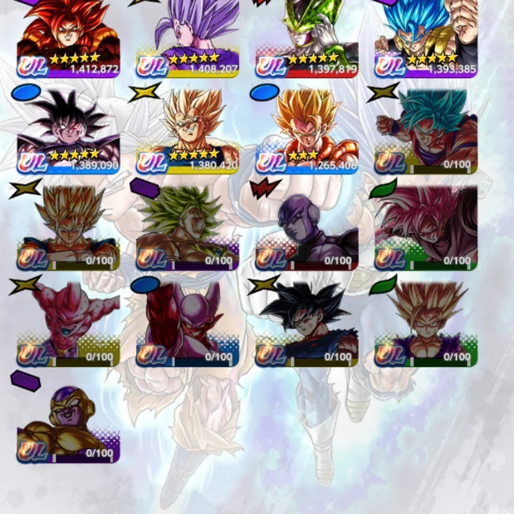 Dragon Ball Legends Character Collection